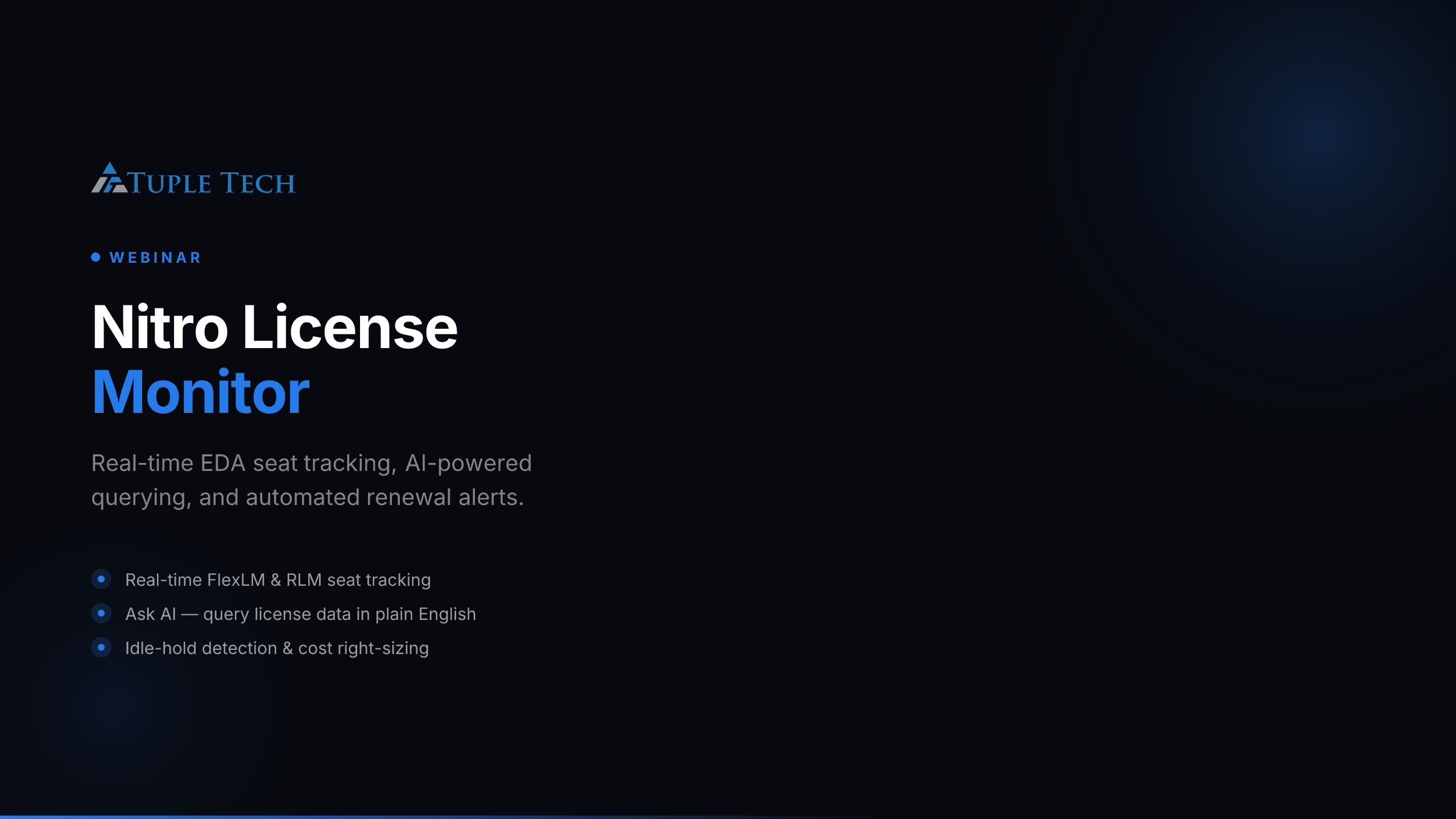 Nitro License Monitor Demo